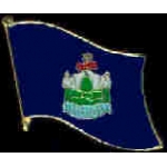 MAINE PIN STATE FLAG PIN